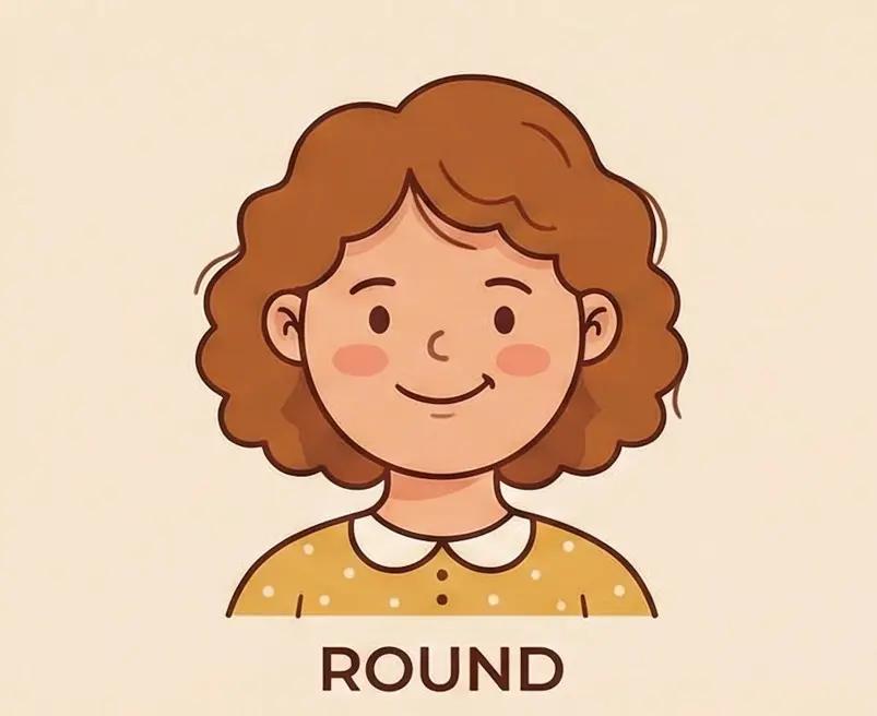 圆形脸